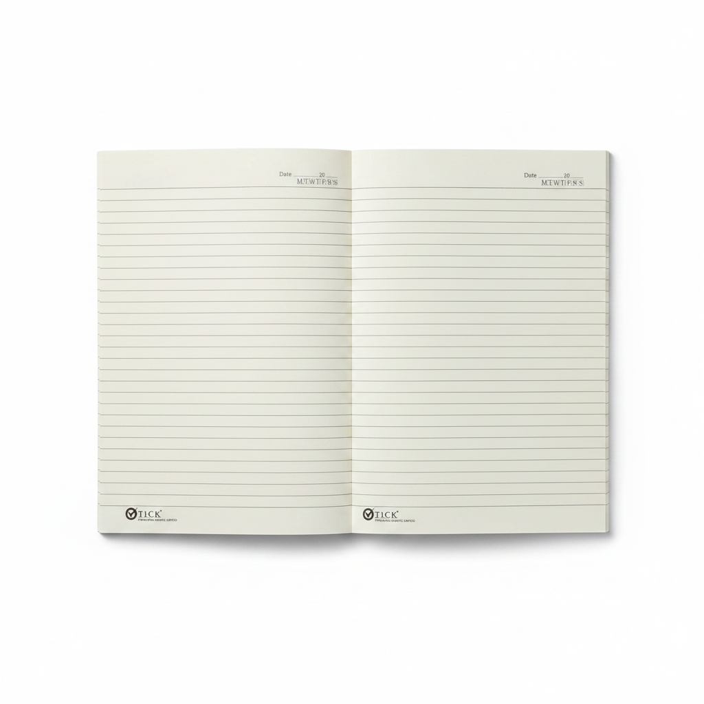 WARQ Imported Register - Open Narrow Lined Pages
