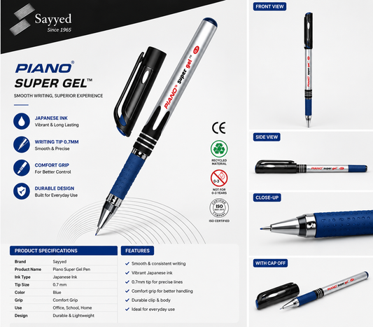 Piano Super Gel Pencil