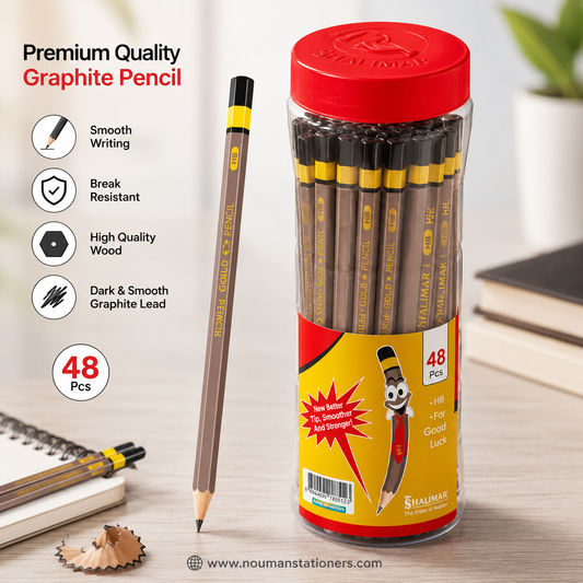 Goldfish Autocrat HB Pencil Jar – 48 Pencils