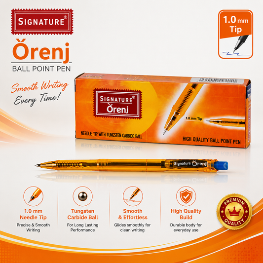 Signature Orenj High Quality Ball Point Pen