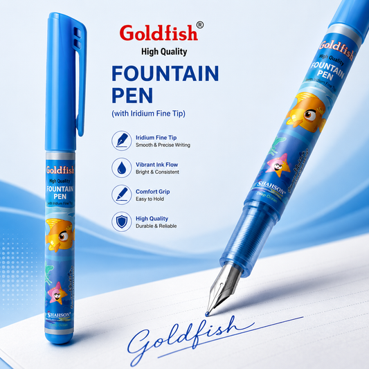 Goldfish High Quality Fountain Pen – Pack of 24